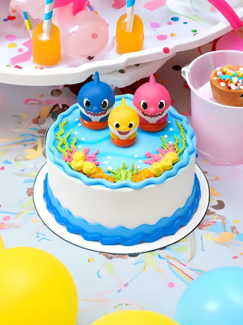 Baby Shark Toy Cake