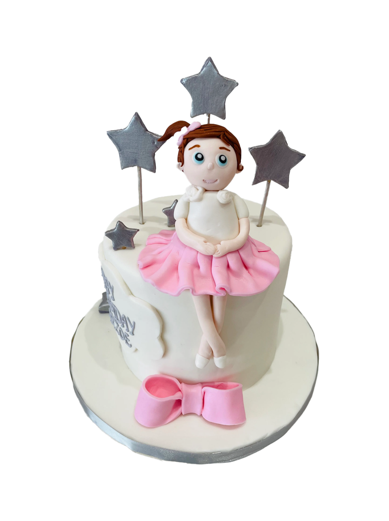 Ballerina Fondant Cake