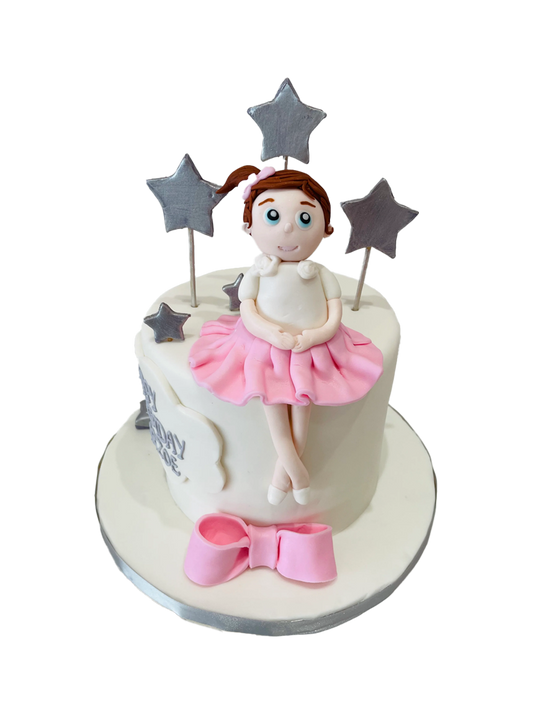 Ballerina Fondant Cake