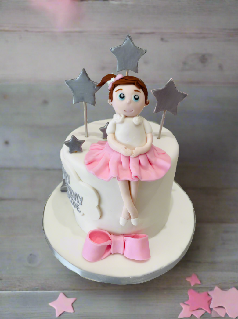 Ballerina Fondant Cake