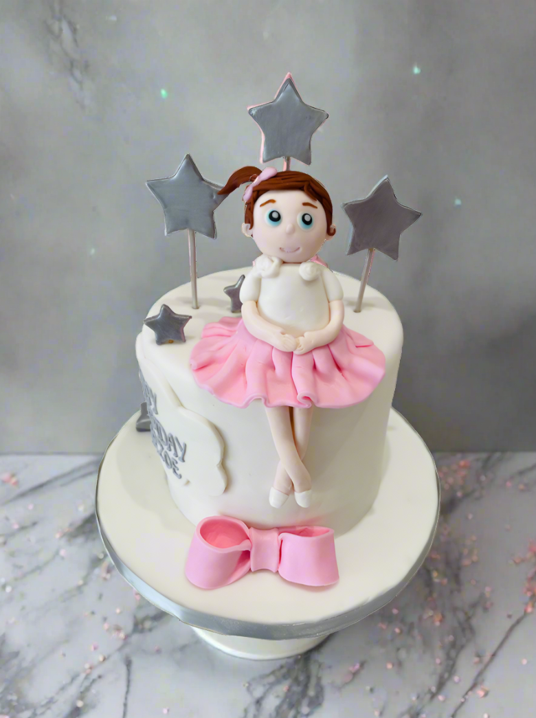 Ballerina Fondant Cake