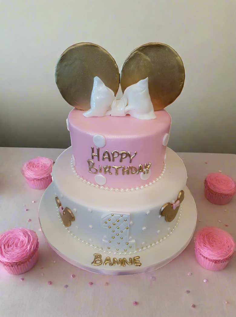 Banney Minnie Mouse Cake
