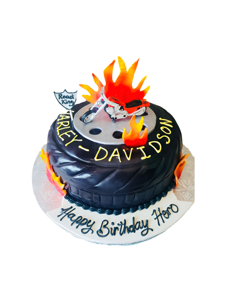 Bike Fondant Cake