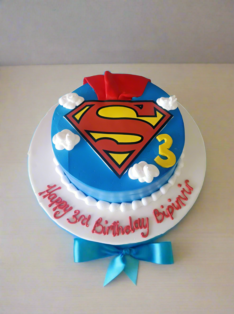 Bipinvir Superman Cake