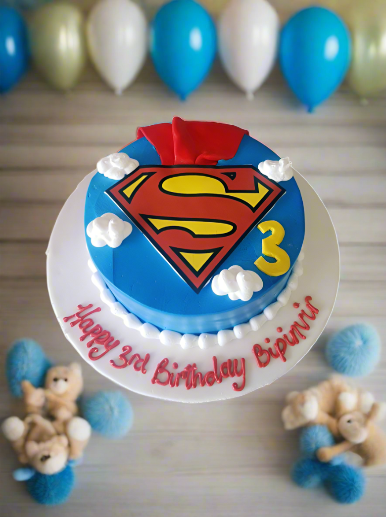 Bipinvir Superman Cake