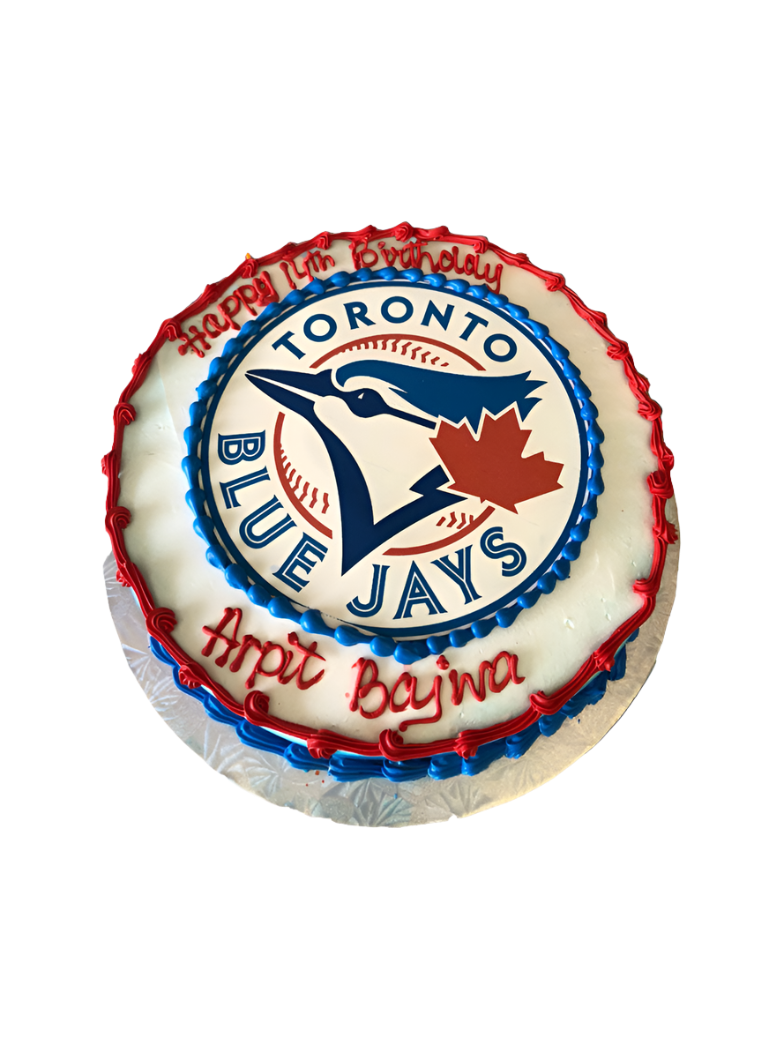 Blue Jays Photo Cake