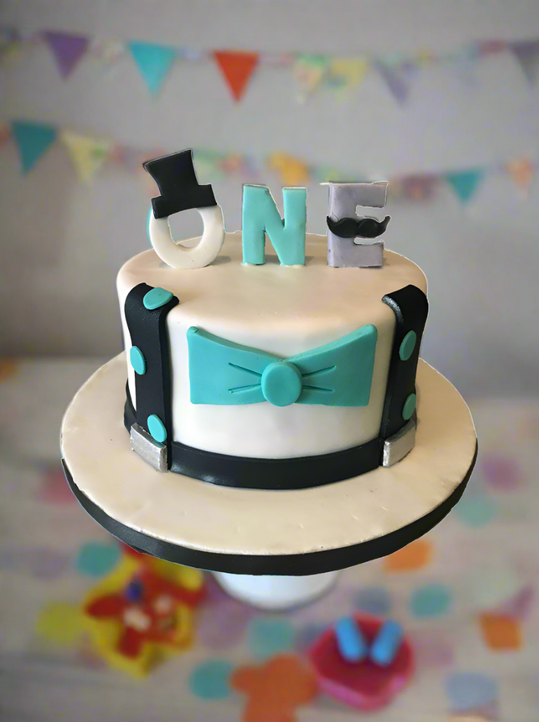 Bow #1 Fondant Cake