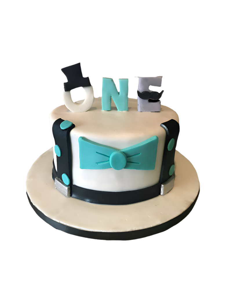 Bow #1 Fondant Cake