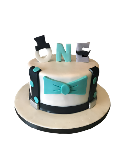 Bow #1 Fondant Cake