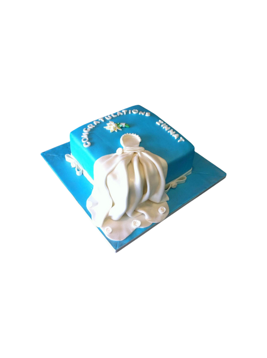 Zinnat Bridal Shower Fondant Cake