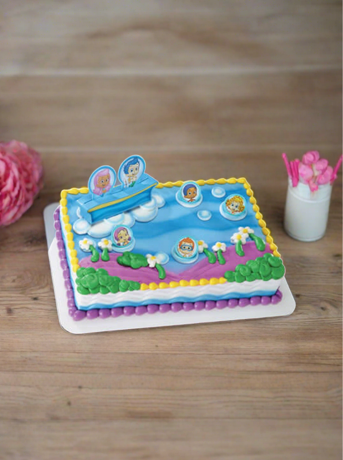 Bubble Guppies Gil, Molly & Gang Cake