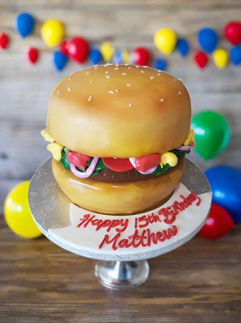 Burger Cake