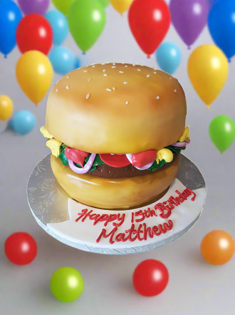 Burger Cake