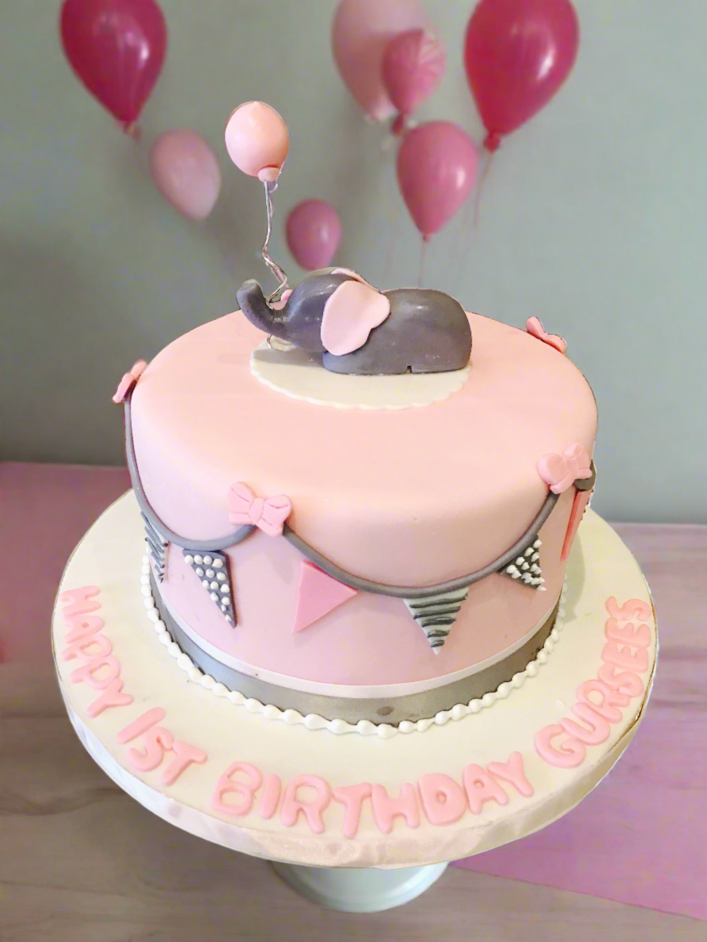Elephant Birthday Cake