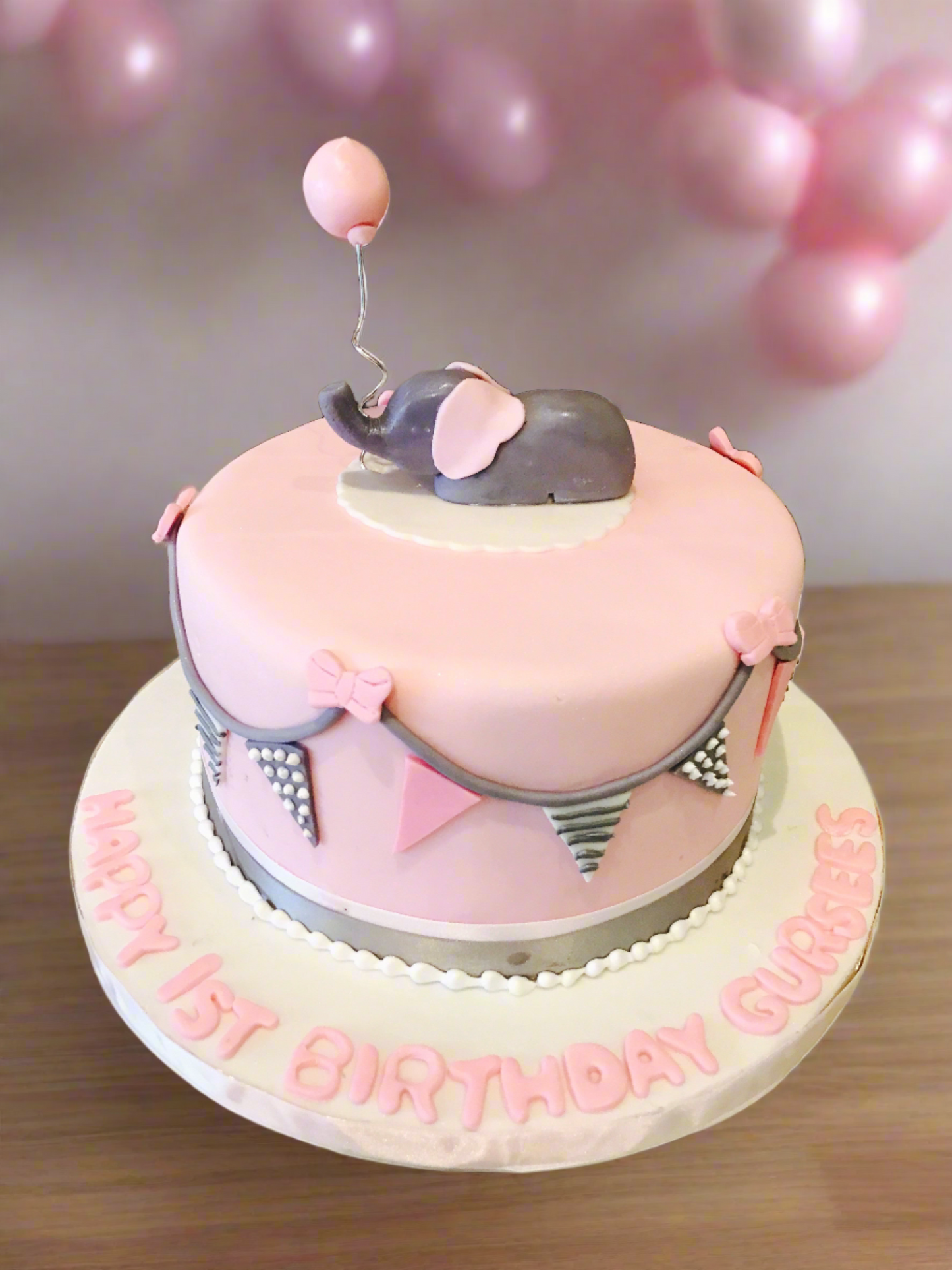 Elephant Birthday Cake