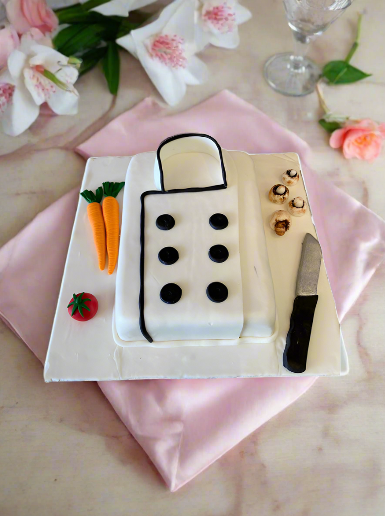 Chef Apron Birthday Cake