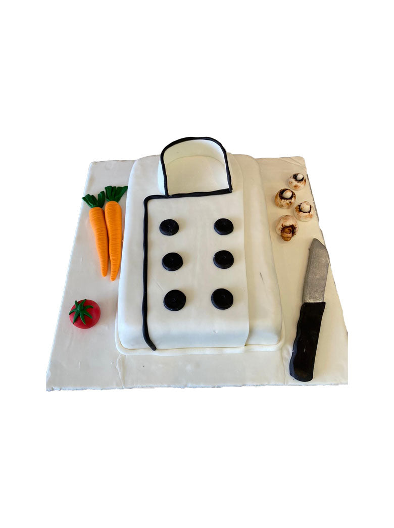 Chef Apron Birthday Cake