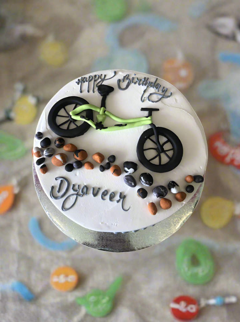 Cycle Birthday Cake