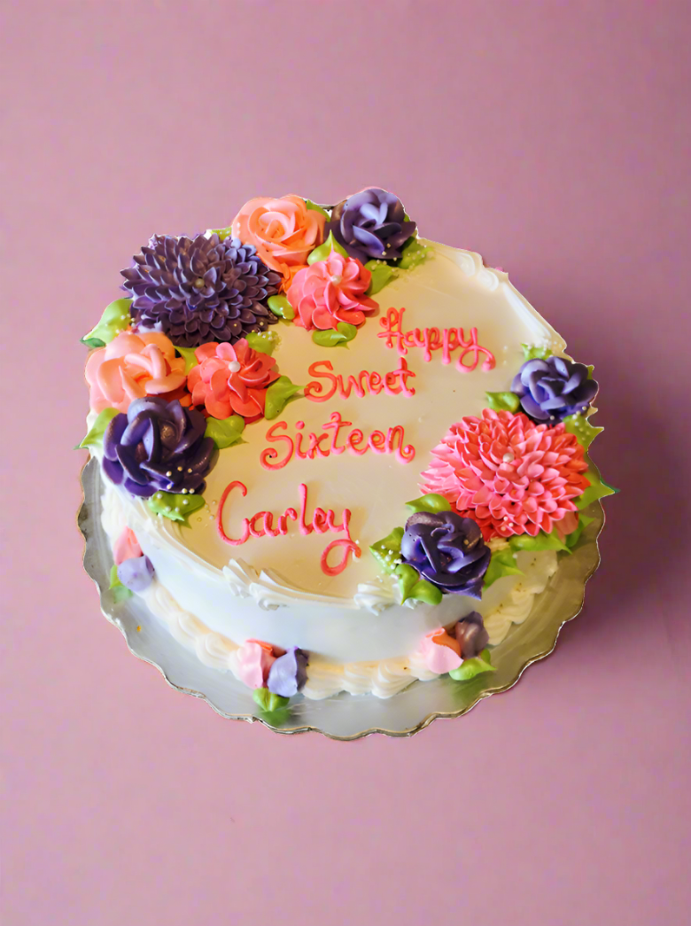 Carley Sweet Sixteen Cake