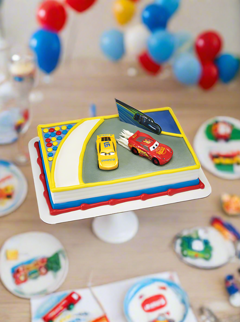 Cars 3 Ahead Of The Curve Cake