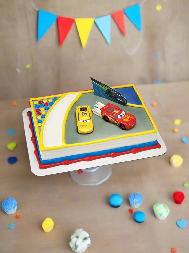 Cars 3 Ahead Of The Curve Cake