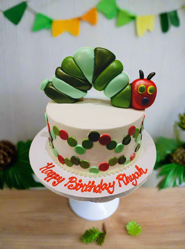 Catterpillar Birthday Cake