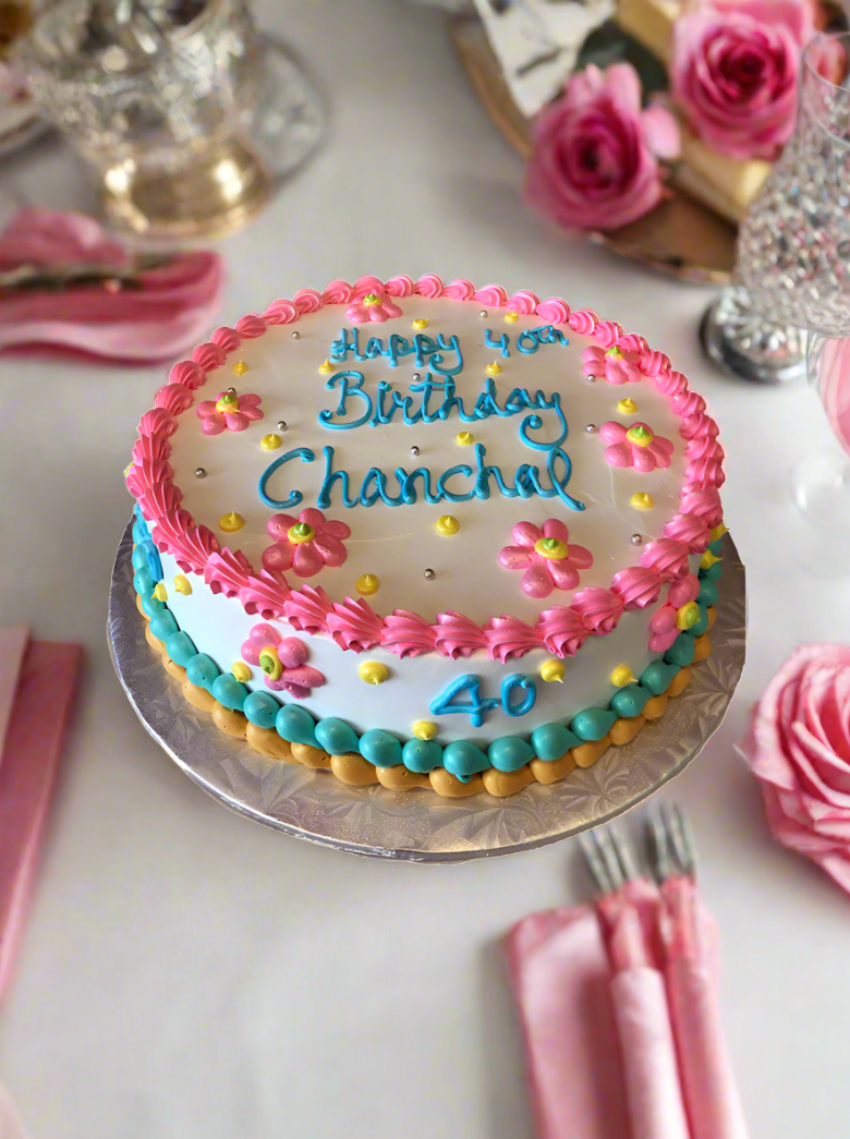 Chanchal Flower Cake