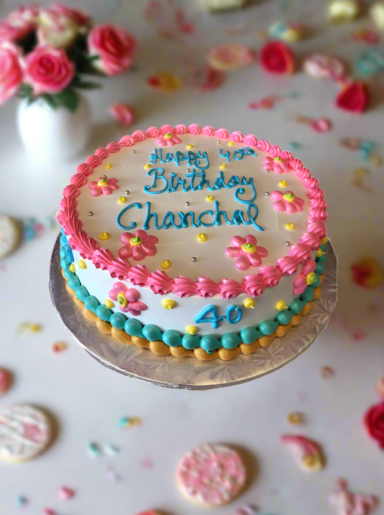 Chanchal Flower Cake