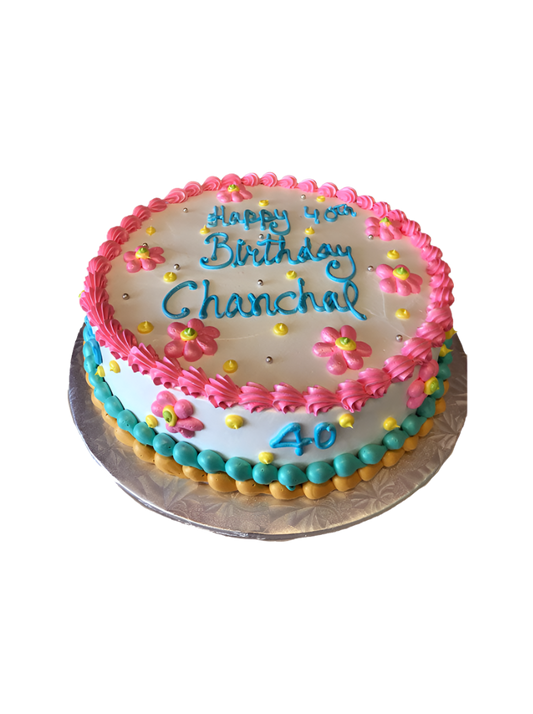 Chanchal Flower Cake