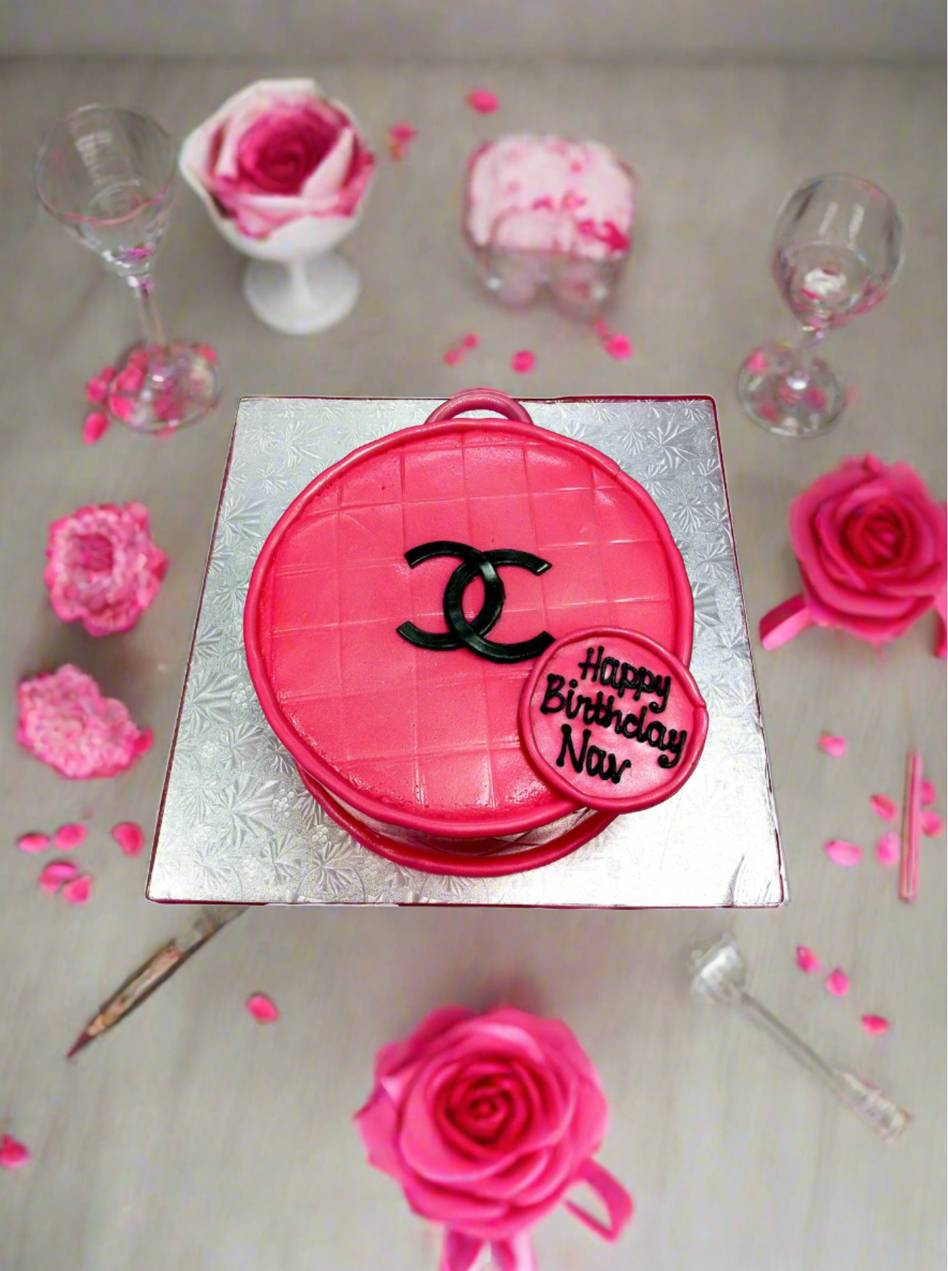 Chanel Fondant Cake