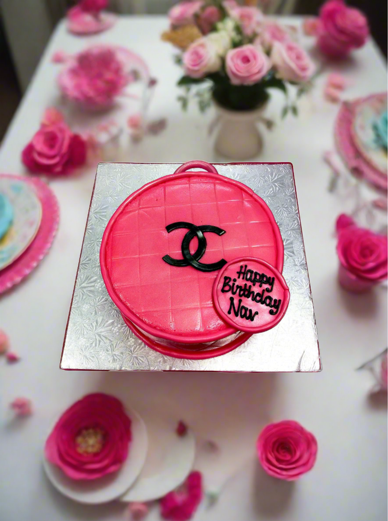 Chanel Fondant Cake