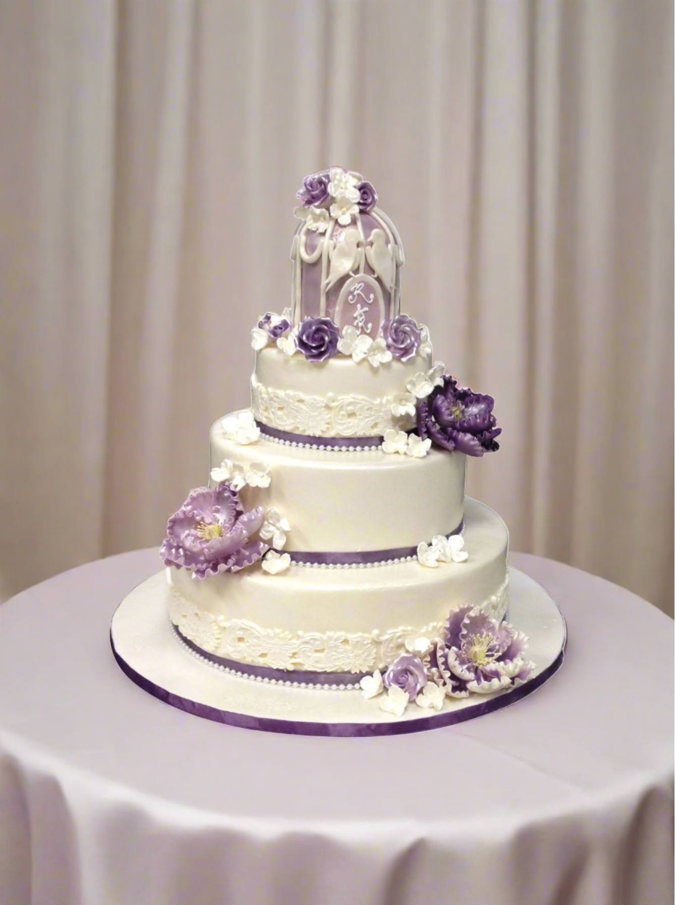 Charlotte Wedding Cake