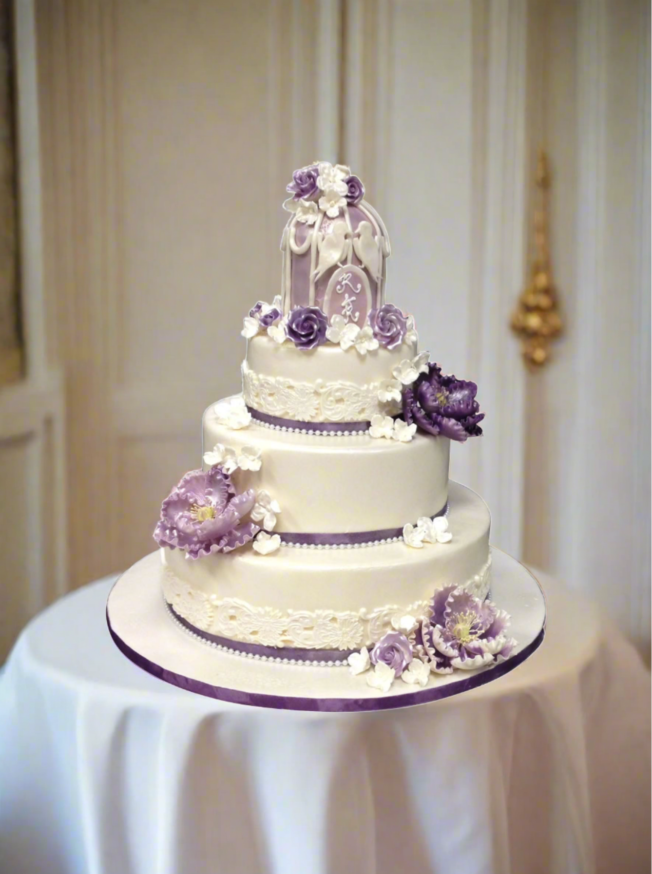 Charlotte Wedding Cake