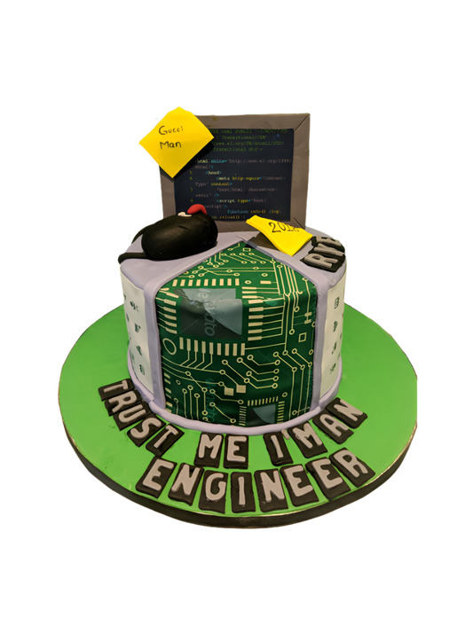 Computer Fondant Cake