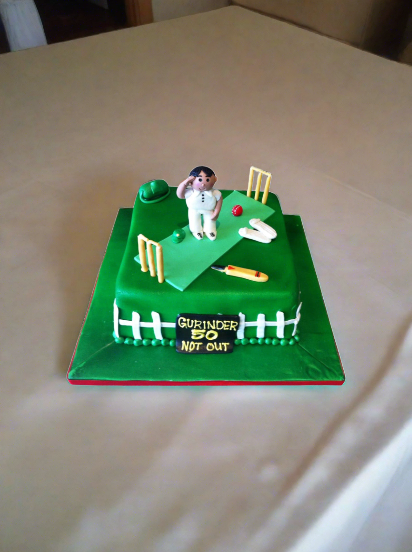 Cricket Cake