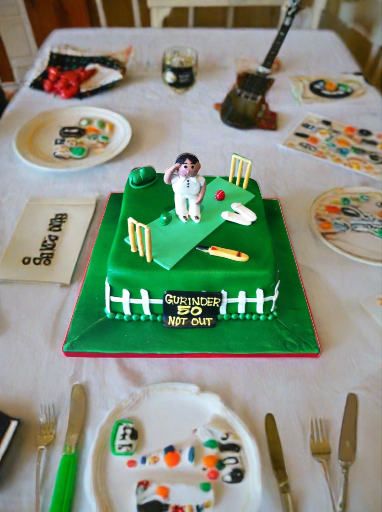 Cricket Cake