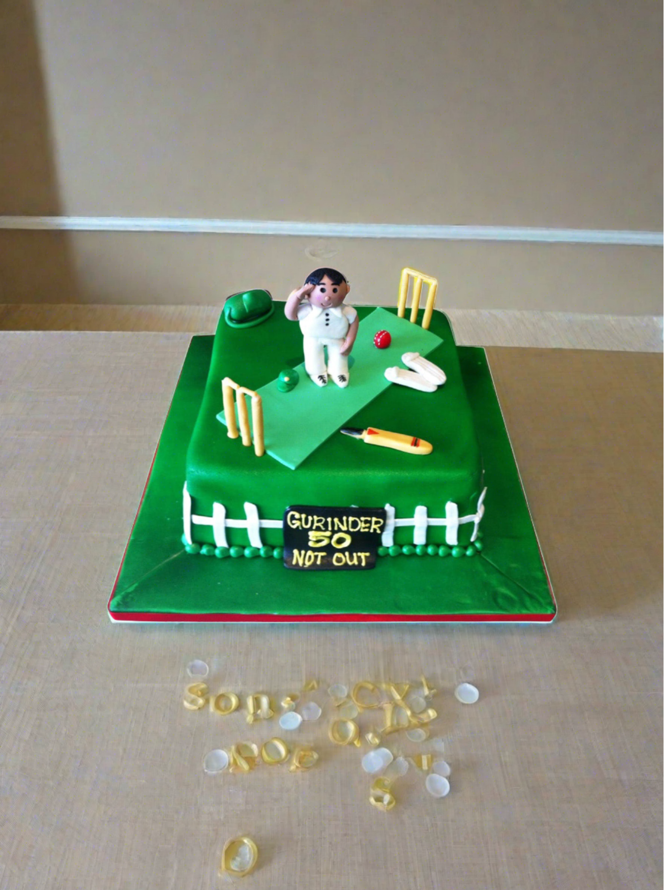 Cricket Cake