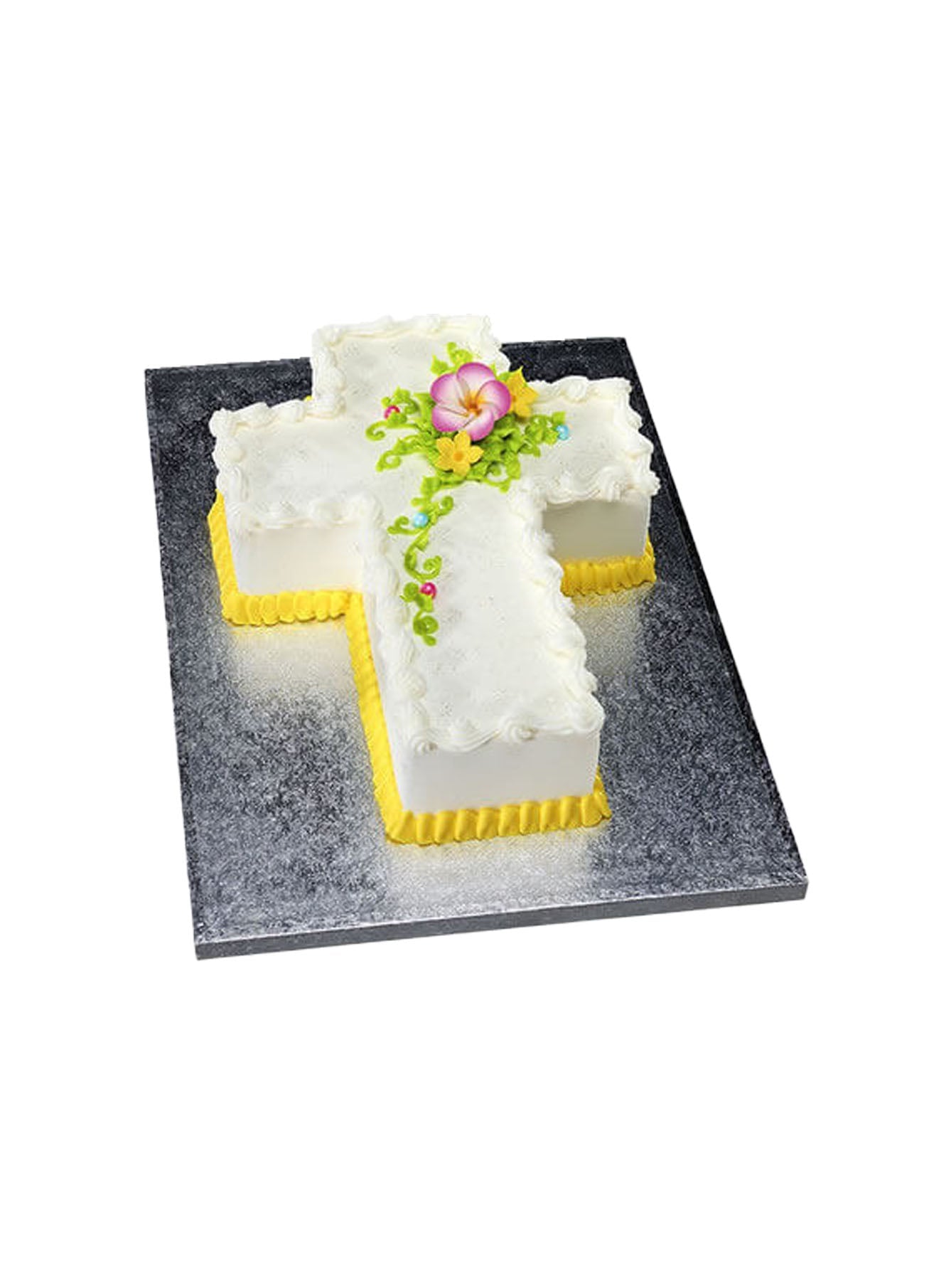 Cross Molded Cake