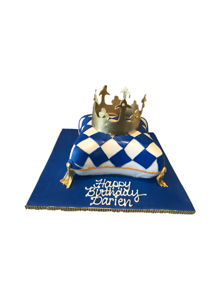 Darien Pillow Crown Cake