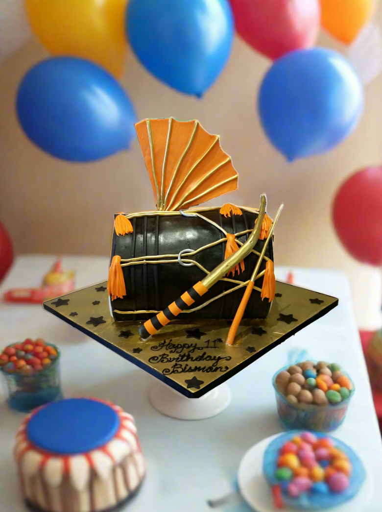 Dhol Molded Cake