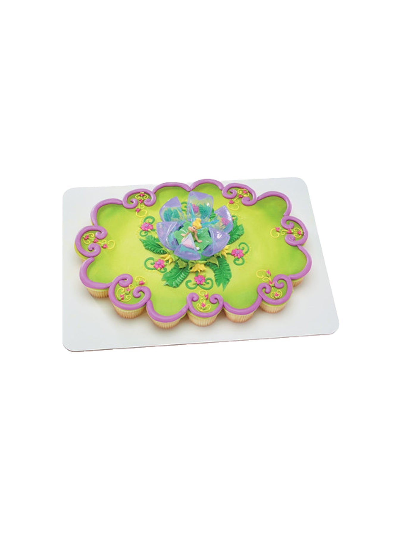 Disney Fairies Tinker Bell In Flower Cupcakes