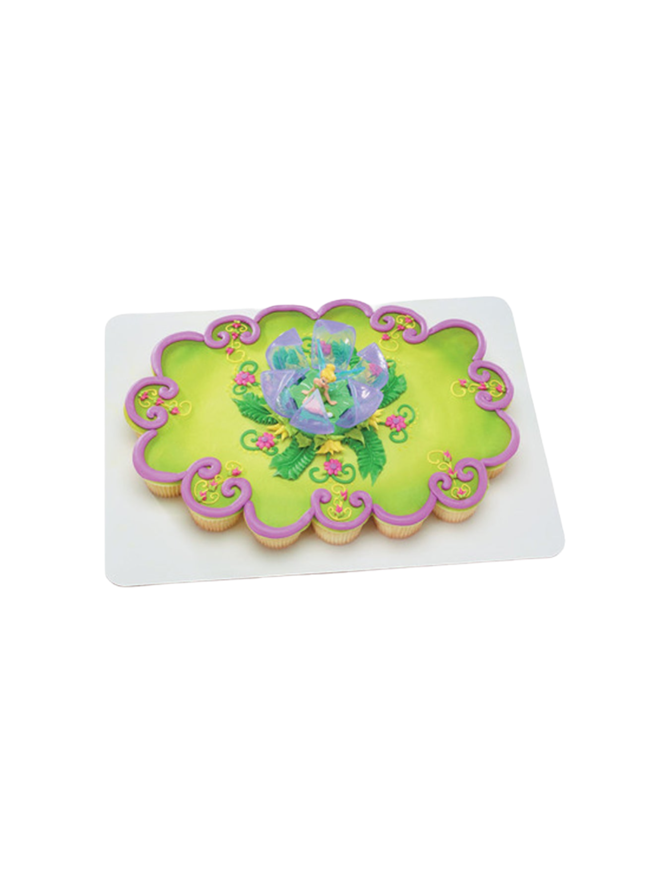 Disney Fairies Tinker Bell In Flower Cupcakes