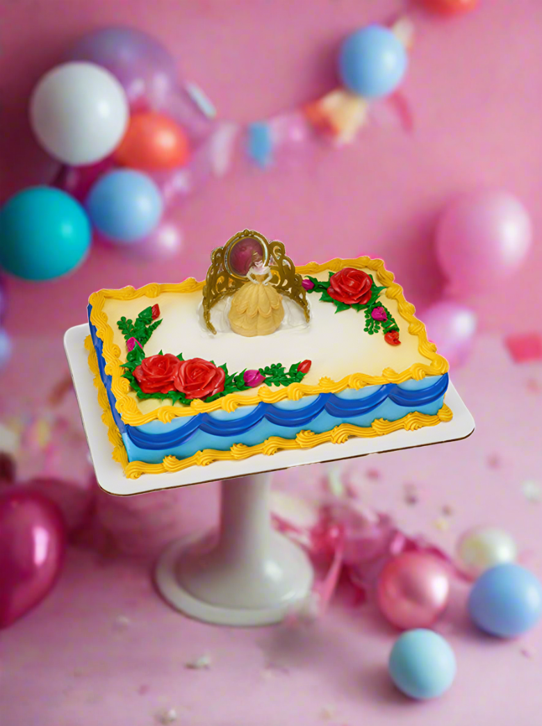 Disney Princess Belle Cake
