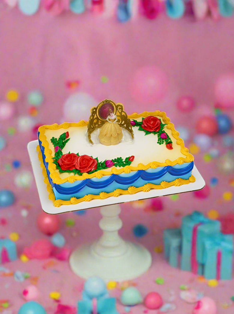 Disney Princess Belle Cake