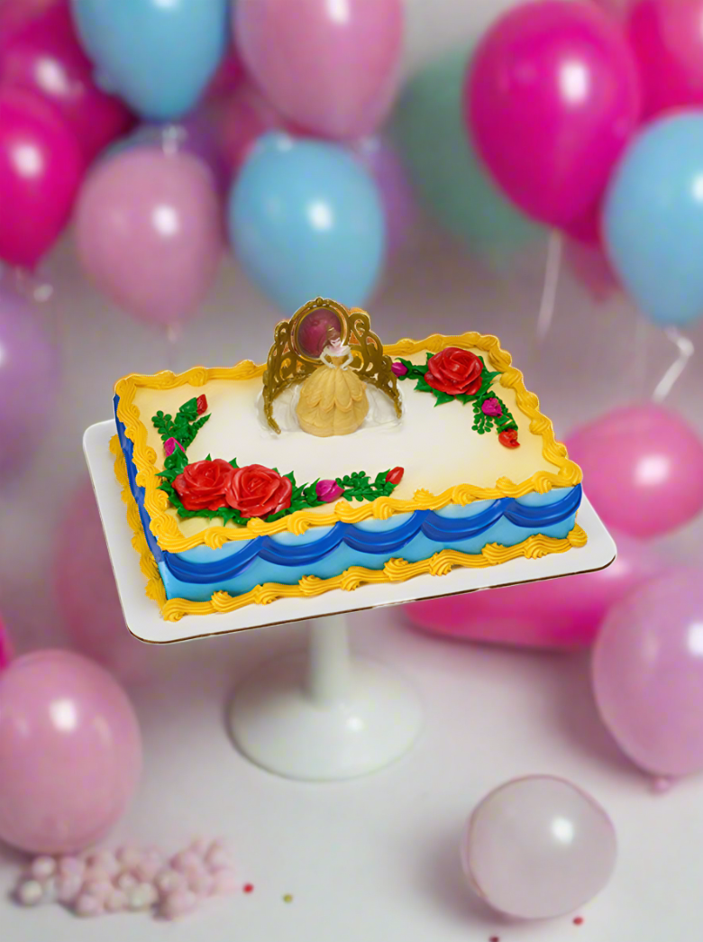Disney Princess Belle Cake