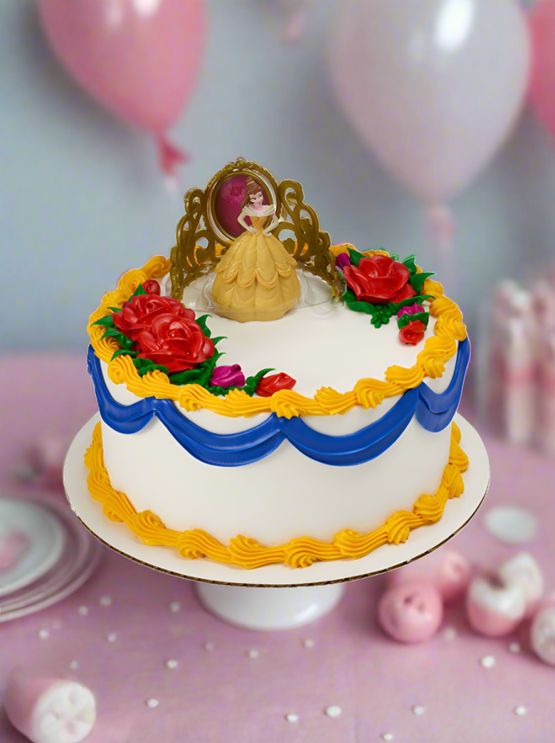 Disney Princess Belle Cake