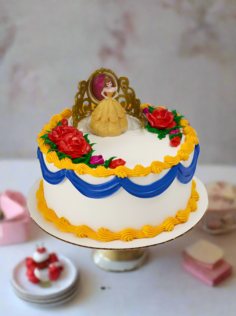 Disney Princess Belle Cake