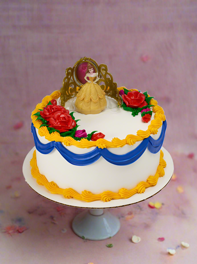 Disney Princess Belle Cake
