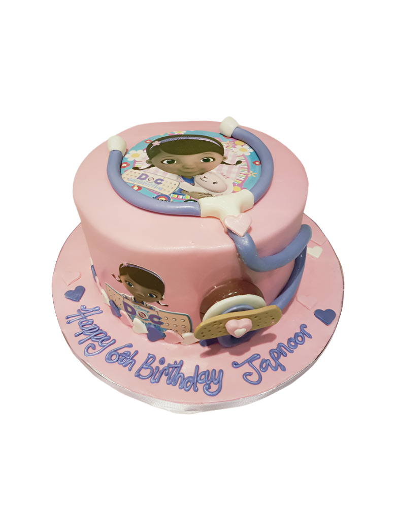 Doc Mcstuffins Fondant Cake