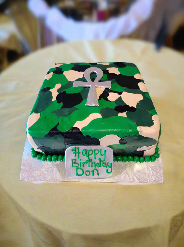 Don Army Fondant Cake